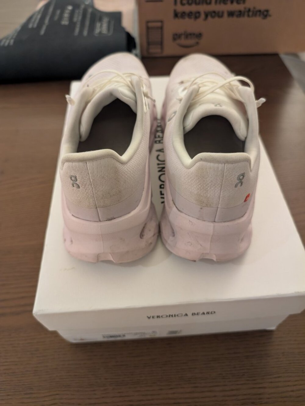 On Cloudtilt Ivory/Orchid Sz 8.5 - Picture 3 of 10
